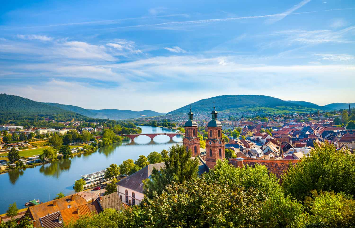 Blick über Miltenberg